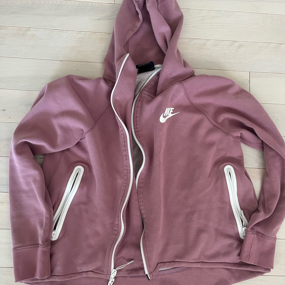 Nike Women's Pink Hoodie